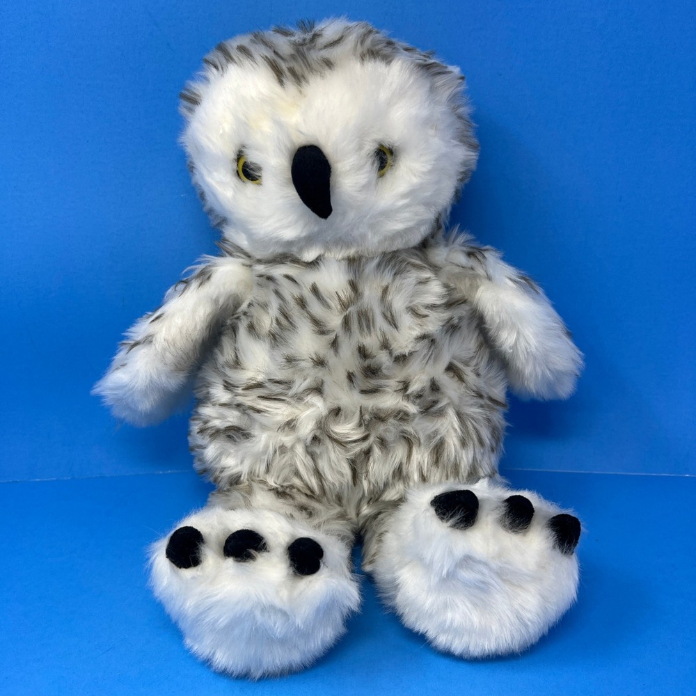 Build A Bear Hedwig Snowy Owl Plush 15 Inch White Harry Potter 2010 BAB - Picture 12 of 16